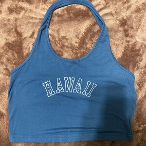 hawaii halter top